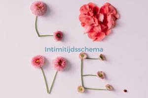 relatie inspiratie intimitijdsschema